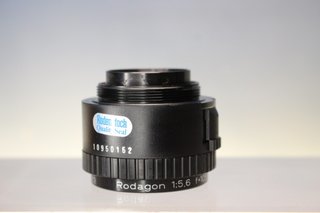 Objetivo vintage, lente de ampliación. Rodenstock Rogonar 105mm f 5,6:32.