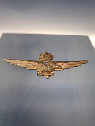 Insignia Ala de piloto de la Fuerza Aérea Italiana WWII