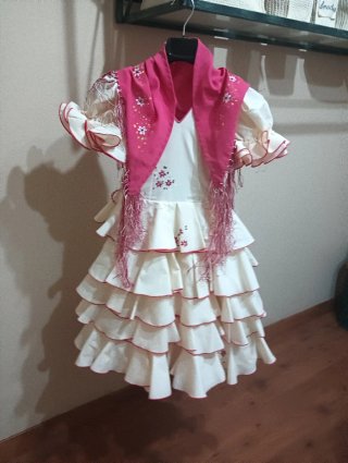 Vestido de Flamenca Infantil