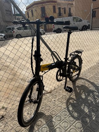 Bicicleta Plegable Tern Negra/amarilla