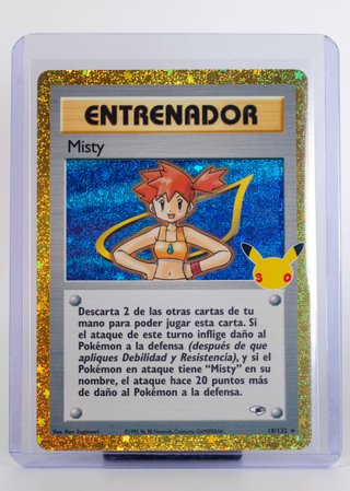 Carta Pokémon Misty 30 Aniversario