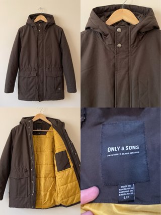 Parka Only & Sons Marrón Talla S