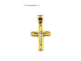 crucifijo oro 18k