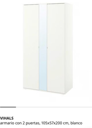 Armadio IKEA VIHALS Bianco Nuovo nella sua scatola