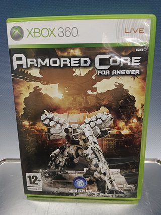 Videojuego x box 360 armored core for answer (Xbox 360, 2008)