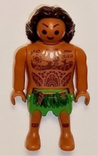 Figura Maui de Vaiana huevo kinder disney