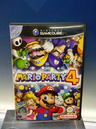 videojuego Mario Party 4 (Nintendo GameCube, 2002) ¡Completo con manual!