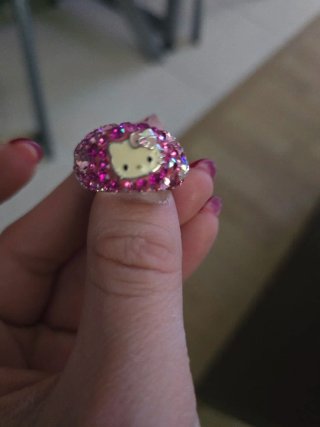 Anillo Hello Kitty Rosa