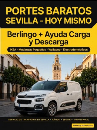 Portes y Mudanzas en Sevilla - Citroën Berlingo