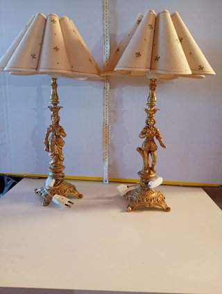Coppia di Lampade Vintage