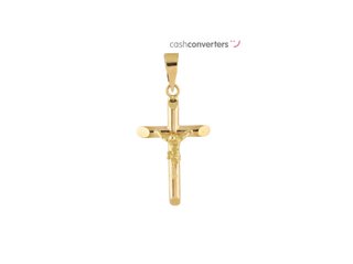 crucifijo oro 18k