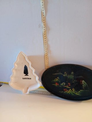Set di 2 Vassoi Decorativi