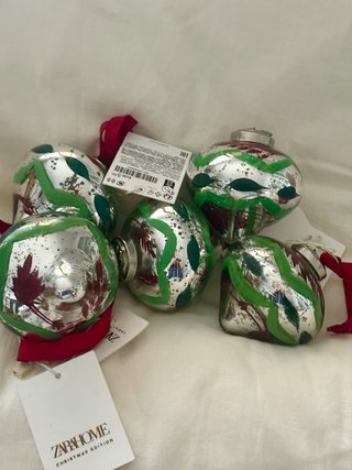 5 Palline Natalizie Zara Home