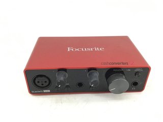 tarjeta sonido focusrite scarlett solo (3ª generación)
