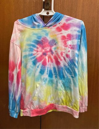Sudadera con capucha multicolor