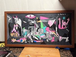 Cuadro Reinterpretación Guernica