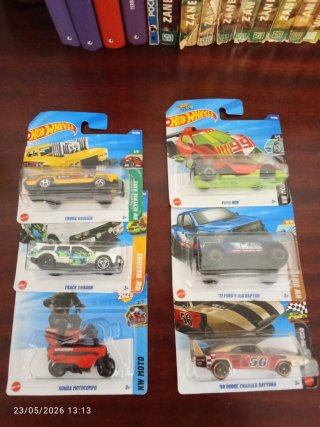Lote de 6 coches Hot Wheels