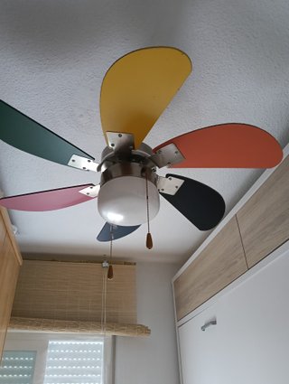 Lámpara Ventilador de Techo Juvenil