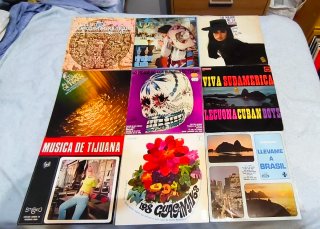 Lote de 9 Discos de Vinilo Sudamérica desde 5€