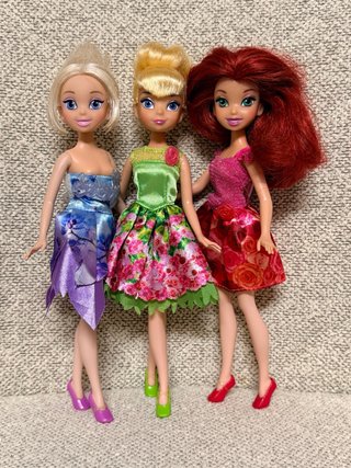 Bambole Disney Trilly, Rosetta e Periwinkle