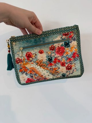 Clutch Camilla estampado