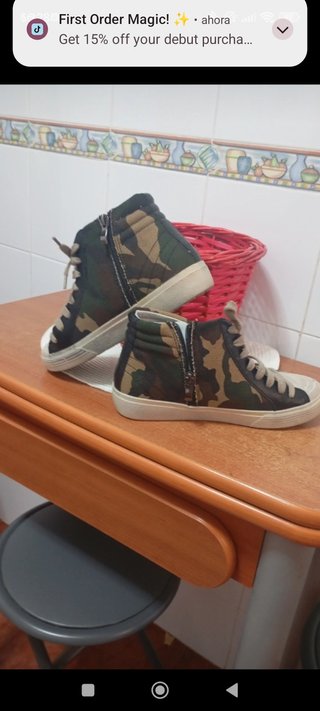 Zapatillas Estilo Militar