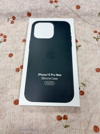 Custodia in silicone per Apple iPhone 15 Pro Max
