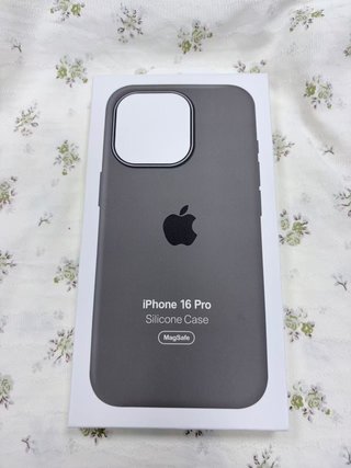 Custodia in silicone per Apple iPhone 16 Pro