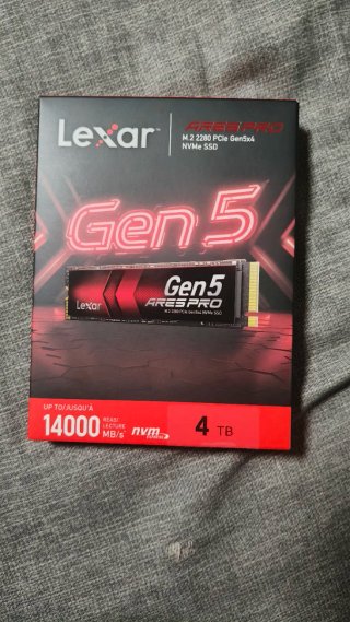 Ssd 4tb gen 5 lexar ares pro
