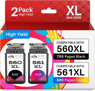 COLORFLY Cartuchos 560XL 561XL Canon Pixma TS5350