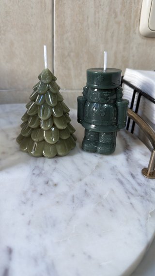 Set de 2 Velas Artesanales