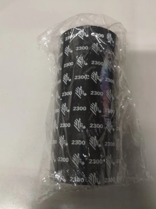 Cinta de transferencia negra 2300