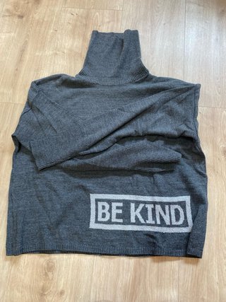 Jersey Gris de Cuello Alto