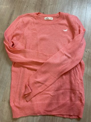 Jersey Hollister Salmón Talla M