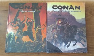 (SI ENVIO) CONAN JUEGO ROL COLECCION 2 SUPLEMENTOS