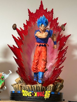 Goku SSJ Blue Kaioken - Temple Studio