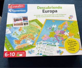 Puzzle Descubriendo Europa Clementoni
