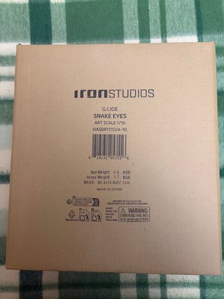 Estatua Iron Studios G.I. Joe Snake Eyes