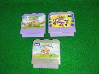 3 Videojuegos V.Smile (VTech)