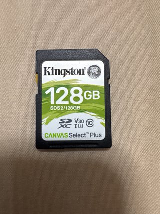 Scheda di Memoria Kingston 128GB