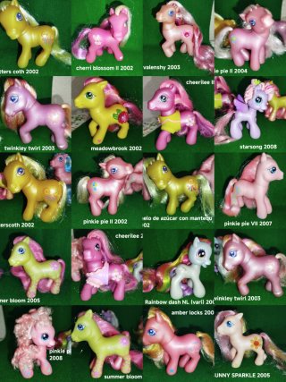 Colección 20 My Little Pony (2002-2008)