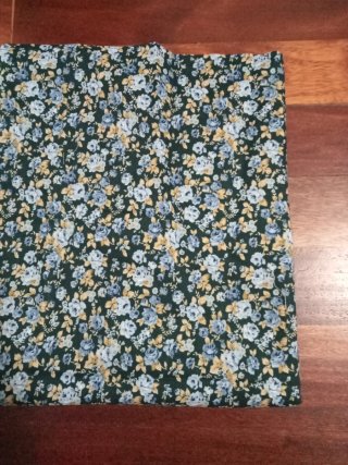 Retal de Tela Estampado Floral 92x110 cm