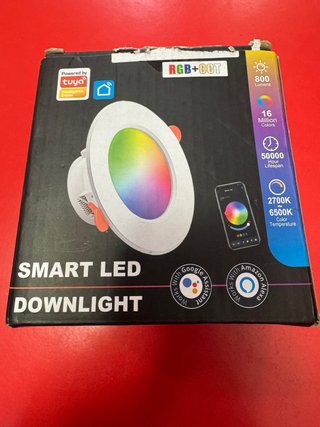 Foco Downlight LED Inteligente RGB+CCT