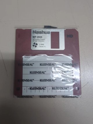 5 Disquete Nashua MF-2HD