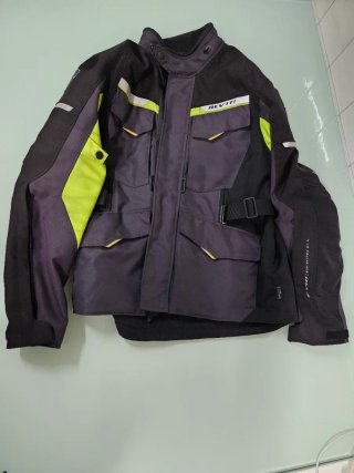 Chaqueta de Moto REV'IT! Negra y Amarilla