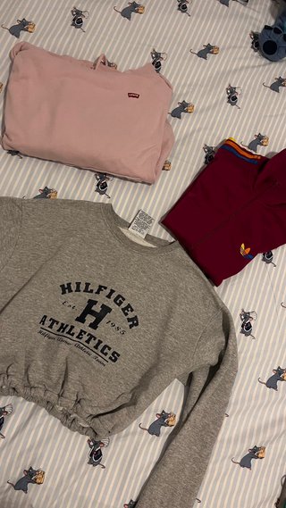 Lote 3 prendas: Levi's, Hilfiger y Adidas