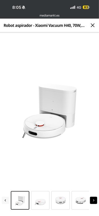 Robot Aspirador Xiaomi Vacuum H40