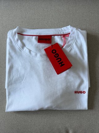 Camiseta Hugo Boss Blanca Talla M