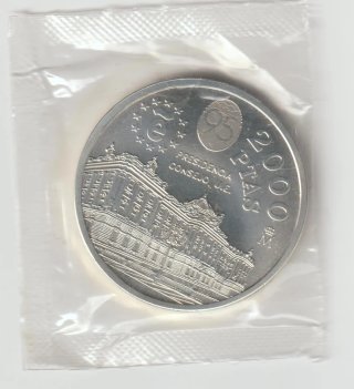 Moneda de Plata. España 1995. (Sin abrir).