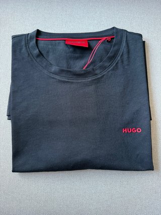 Camiseta Hugo Boss Negra Talla M